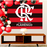 Painel Decorativo Festa Flamengo