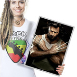 Painel Decorativo Wolverine Marvel Poster A3 42x29cm 01