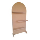 Painel Desmontável Com Prateleiras Decoração De Festa Mdf