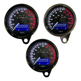 Painel Digital Velocímetro Moto Cafe Racer Custom Universal