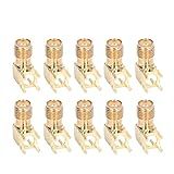 Painel Do Conector RF Dobrado Conector Do Cabo RF Controlador Extensor De Cabo Coaxial Divisor De Cabo Adaptador De 90 Graus Adaptador Coaxial SMa Adaptador Coaxial 10 Unidades
