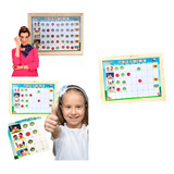 Painel Educativo Magnético Calendário De Rotina Super Nanny