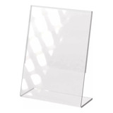 Painel Expositor L Acrílico Da Acrilzano A5 21x15cm Kit 05un