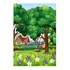 Painel Festa Retangular Vertical Casadinho Em Tecido 1,5x2,2