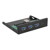 Painel Frontal Do Pc 3 Portas Usb3 0 1 Porta Usb3 1 Tipo C