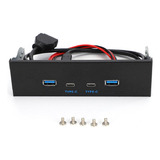 Painel Frontal P Pc Com 2 Usb 3 1a E 2 Usb c Kp pl913 Knup