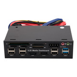 Painel Frontal Usb 3 0 De 5 25 Polegadas Pc Usb 3 0 2 0 Hub