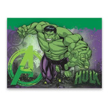 Painel Gigante Tnt Festa Aniversário Avenger Hulk 1 40m X 1m