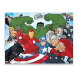 Painel Gigante Tnt Festa Aniversário Vingadores 1 40m X 1m