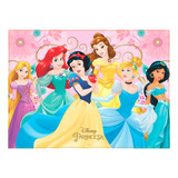 Painel Grande Tnt Princesas Mod 2   1 40x1 03m   Disney