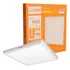 Painel Home Led 18w Plafon 22x22cm Sobrepor Quadrado Alumínio Branco-neutro 4000k Llumm Bronzearte