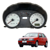 Painel Instrumento Vw Gol G3 1 6 Ap Power Fundo Branco 2003
