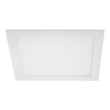 Painel Led Plafon Lux Embutir Quadrado 12w Taschibra 4000k