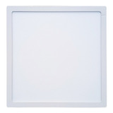 Painel Led Plafon Sobrepor 24w Quadrado Branco Frio 6500k