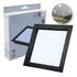 Painel Led Recuado 12w Quadrado 2700k Comfort Branco Quente 17cm 110v/220v Bivolt Preto Fosco Cód: 908200377 Deluxe By Avant
