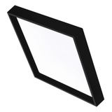 Painel Led Recuado Sobrepor Quadrado24w Preto Luminária Pro