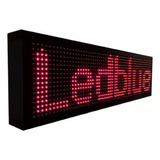 Painel Letreiro De Led 100x20 Usb