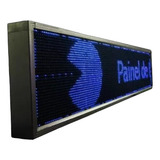 Painel Letreiro Led Digital 100x20 Interno