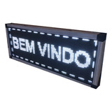 Painel Letreiro Led Digital 200x40 Externo App