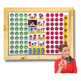 Painel Magnético Educativo Calendário De Rotina Super Nanny