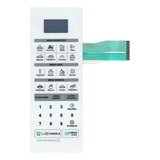 Painel Membrana Microondas Compativel LG Ms3052r 3042b 3042r