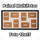 Painel Multifotos Quadro 8 Fotos 10x15