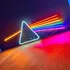 Painel Neon Led Triângulo Pink Floyd Iluminação Cores 64 