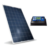 Painel Placa Solar Fotovoltaico 60w Controlador Notafiscal