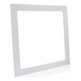 Painel Plafon 18w Luminaria Led Quadrado Embutir Ultra Slim