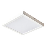 Painel Plafon 25w Quadrado Sobrepor Super Led Luz Forte Cor Branco 110v 220v