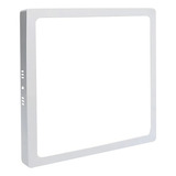 Painel Plafon Luminária Led Sobrepor Quadrado 24w 30x30 Cor Branco Cor Da Luz 3000k Branco Quente 110v 220v