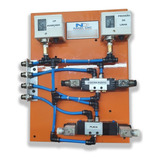 Painel Pneumático Torno Cnc Logic 195 Nardini Novo