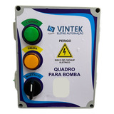 Painel Quadro Para Bomba Poço Com Relé De Nivel