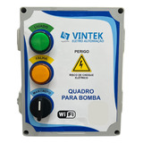 Painel Quadro Para Bomba Wifi Relé Térmico 220v Bifásico