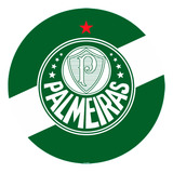 Painel Redondo Decoração Festa Infantil Palmeiras Fc 1 5 Mt