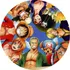 Painel Redondo One Piece Sublimado Festa 1 50 X 1 50 