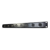 Painel Régua Padrão Rack 19 C  4 Hdmi E 4 Sdi Acab  Baixo