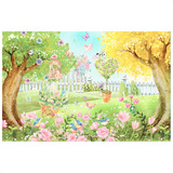 Painel Retangular Jardim Encantado
