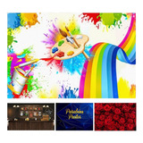 Painel Retangular Tecido Sublimado