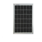 Painel Solar 10w Monocristalino Ztp 010m Ztroon Placa Solar Cor Preto Voltagem De Circuito Aberto 23v Voltagem Máxima Do Sistema 19 5v