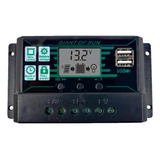 Painel Solar 20 60a Mppt Pwm Regulador De Carga Da Bateria E