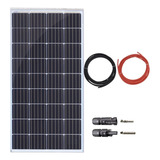 Painel Solar Monocristalino 150w 155w Com Conector Mc4