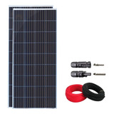 Painel Solar Policristalino 300w Conector Mc4 Cabos