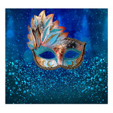 Painel Tecido Sublimado 3d Baile De Máscara 024 3x3m