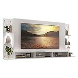 Painel Tv 65 Com 2 Leds Vegas Premium Multimóveis V3675 Branco