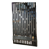Painel Vazado 750x2350x25mm Mdf Acabamento Mold 150mm