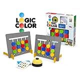 Paki Toys Jogo Lógico Color Educativo Brinquedo De Raciocínio E Lógica Para Crianças De 5 A 12 Anos Com 12 Peças Coloridas
