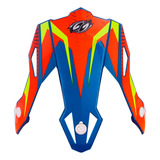 Pala Aba + Parafuso Capacete Fast 788 Fantasy Pro Tork Cross