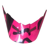 Pala Aba Visor Capacete Fox V1 Mx 18 Rosa M l