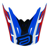 Pala Capacete Motocross Asw Factory 18 Azul